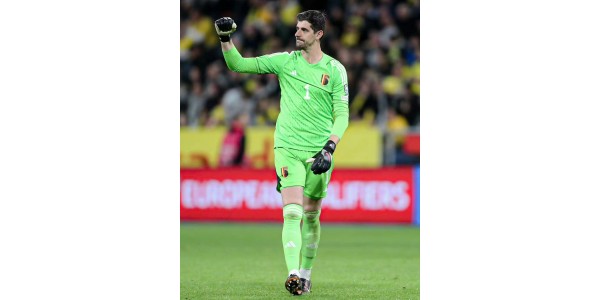 Courtois trækker sig fra Belgiens venskabskamp på grund af en skade